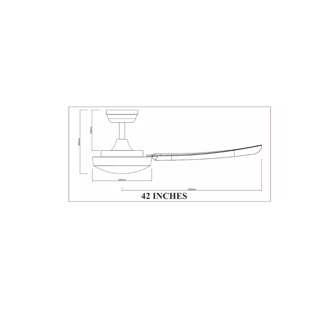 VESTA Ceiling Fan, view 4 - ThatRenoStore