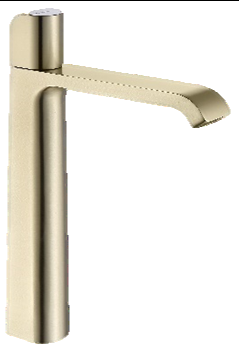 GLP 5417A MGOLD | Cold Tall Basin Tap - Brushed Gold