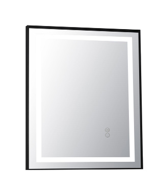 QQNTL-JRO5B-LED | LED Light Mirror with Anti-fog (Square)