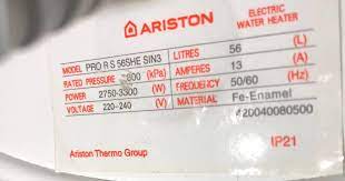 ARISTON | PRO R S 100HE SIN3