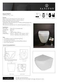 SANITON | ACACIA ST6019 (Full set) - ThatRenoStore