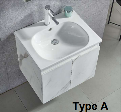 NCSS-692 (A) | Basin Cabinet - White Marble/Sand Beige Marble/Grey Marble/Dark Marble,